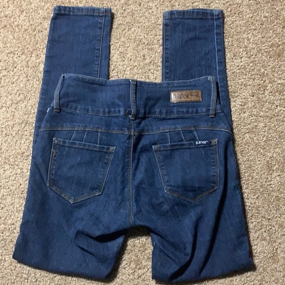 D. Rock stretch button fly jeans, Size 7, very good condition - Picture 3 of 8